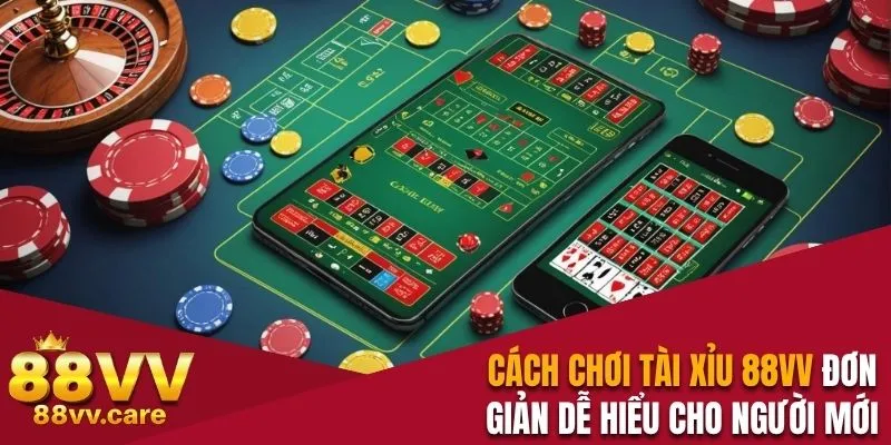 Cách Chơi Tài Xỉu 88VV Đơn Giản Dễ Hiểu Cho Người Mới 2 Cách chơi tài xỉu 88VV