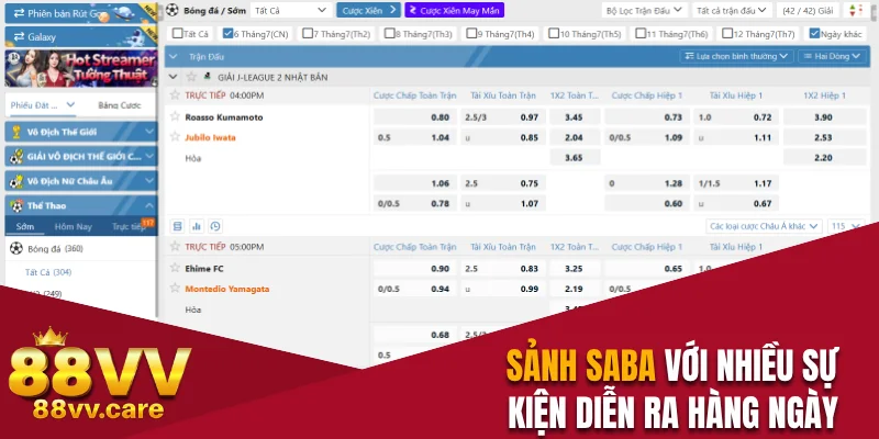Sảnh Saba với nhiều sự kiện diễn ra hàng ngày